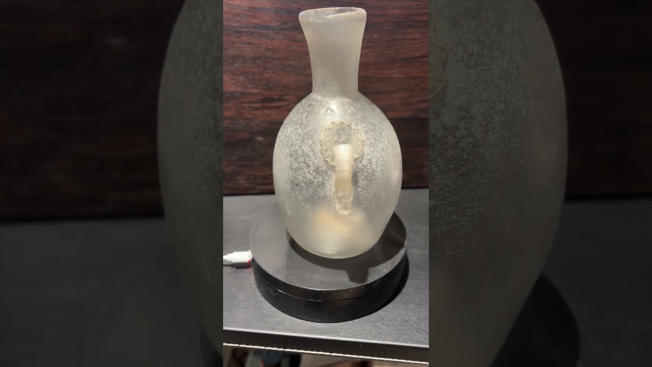 Roman Glass vase - YouTube