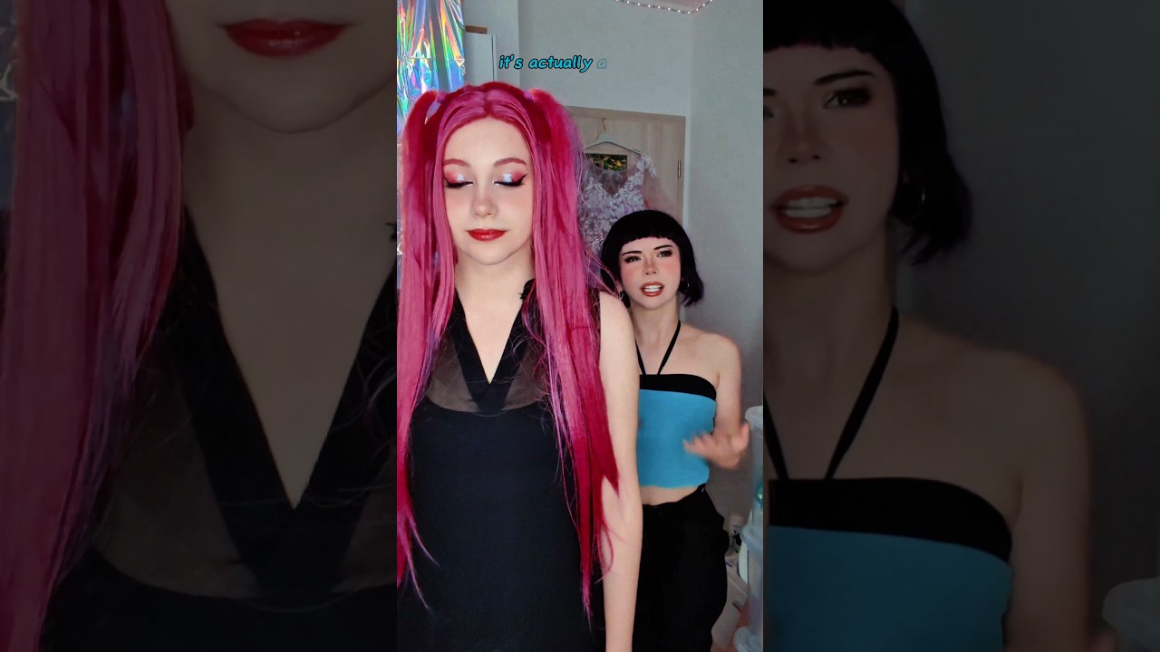 Videos about turtles | Mira & Zoey @nikkihatsunecosplay K-pop demon hunters #cosplay #shorts