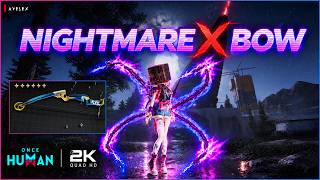 This BROKEN Compound Bow MELTS Nightmare Silos SOLO | Once Human