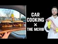 Car Cooking x Does it Deep Fry: McRib #shorts
