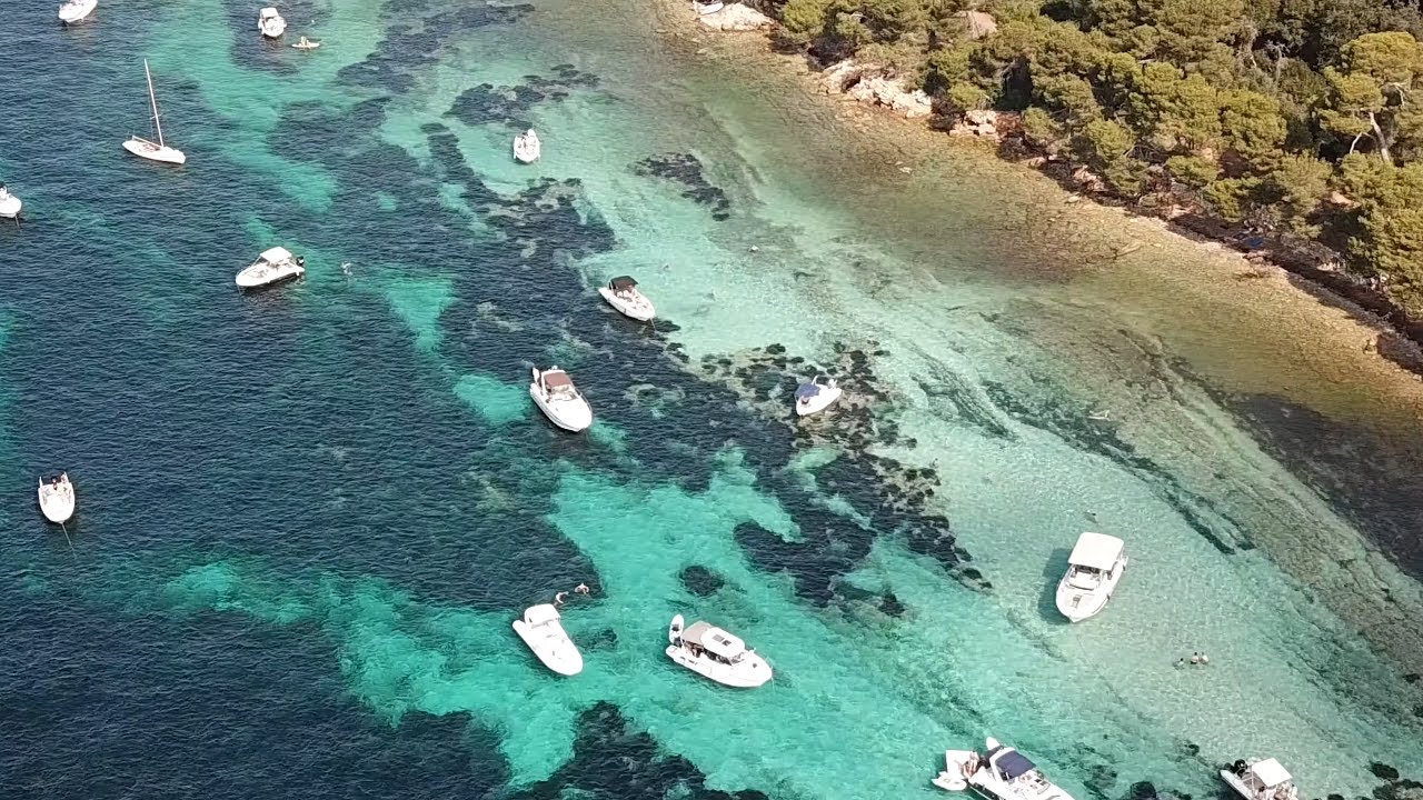 Côte d'Azur, îles de Lérins : Le plus beau Spot du sud de la France sur l'île Sainte Marguerite
