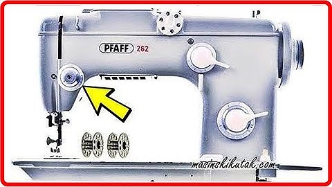 Pfaff 260 Pfaff 262 / Pfaff 360 Pfaff 362 Tensioner  Assembly (second part)