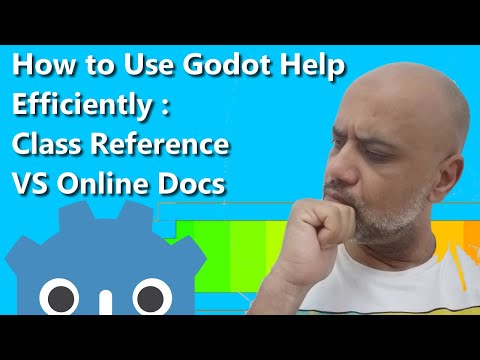 How to Use Godot Help Efficiently : Reference VS Online Docs