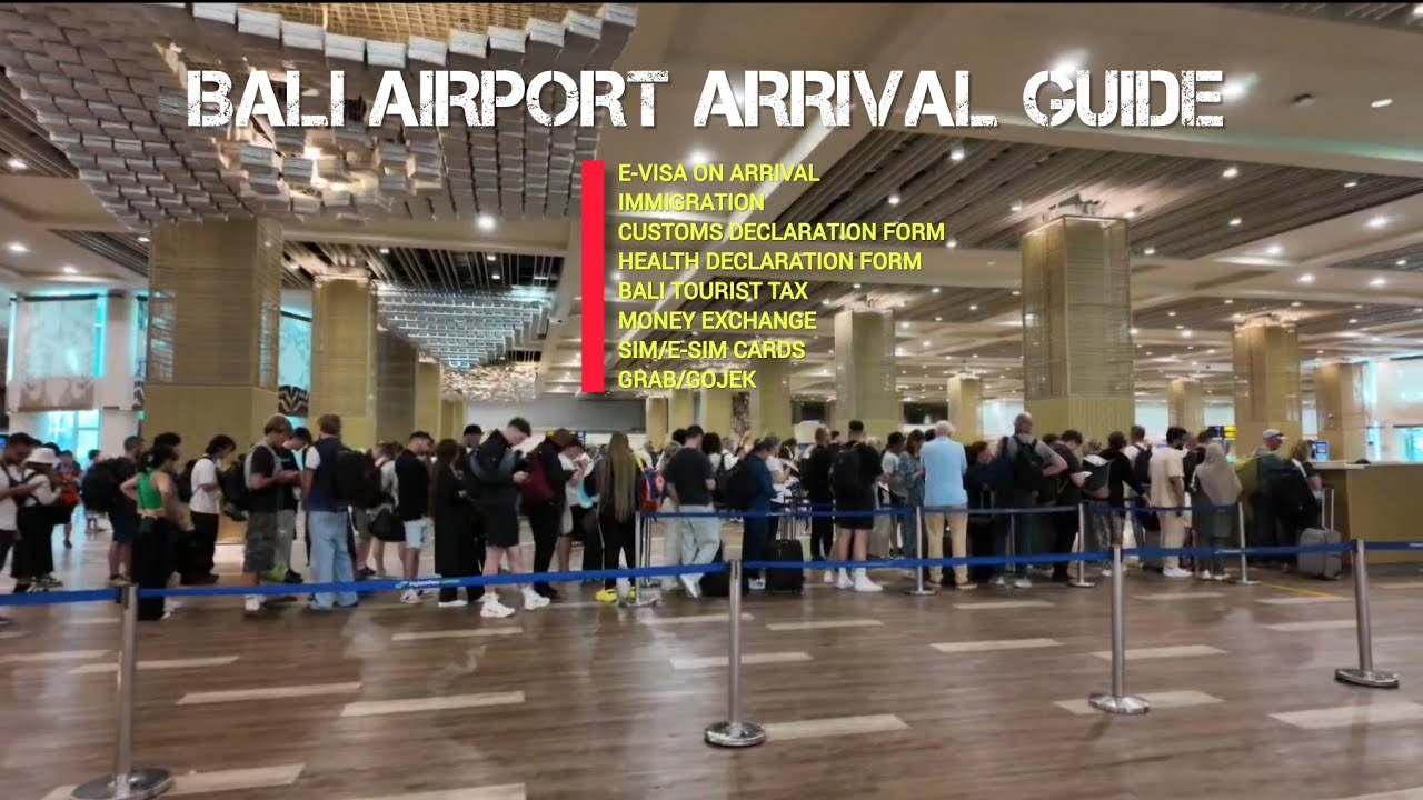 Путеводитель по Бали, Индонезия, 2025 || Электронная виза на Бали, таможня, санитарный паспорт, т...