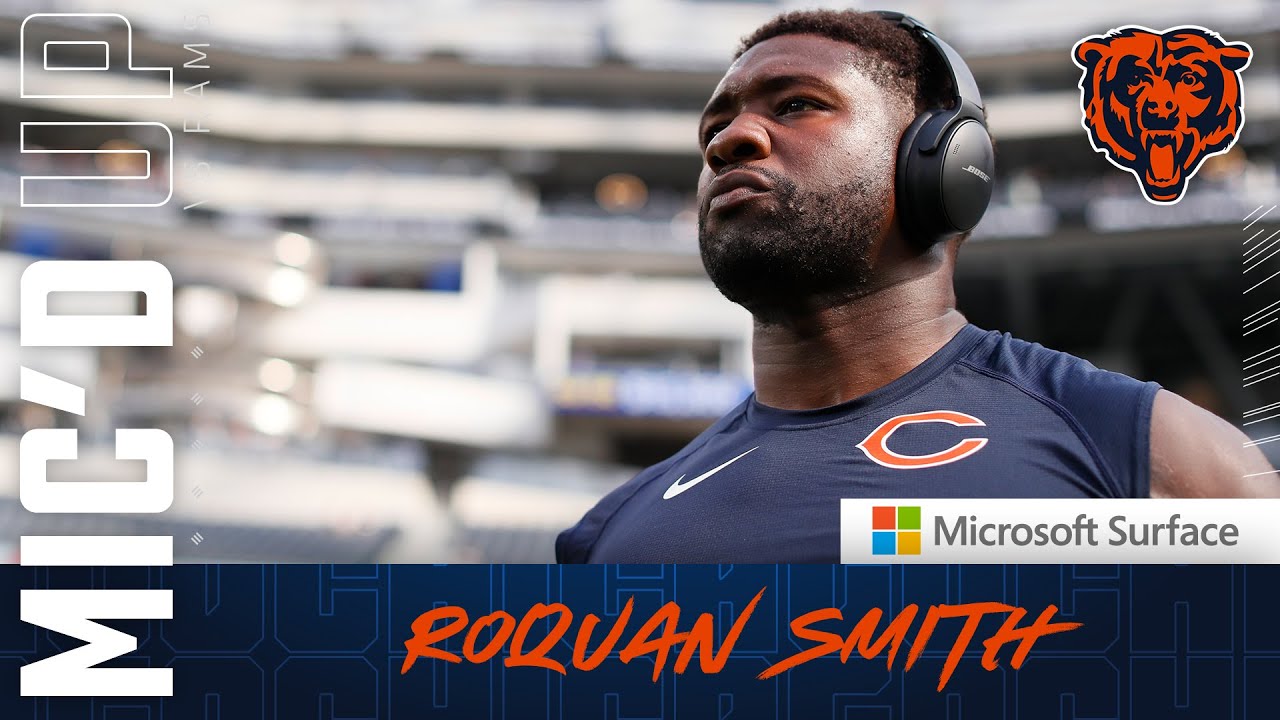 Roquan Smith Mic'd Up vs. Rams 'It's hard to block me, big dog' | Chicago Bears