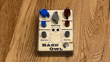 Peddler Effects Barn Owl: Dual Resonant Filter Guitar Effect Pedal