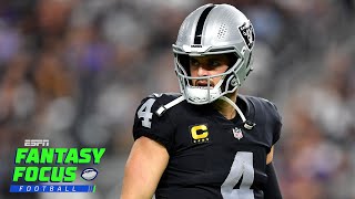 Recapping Raiders wild MNF win, Injury updates and waiver wire wonders | Fantasy Focus Live!