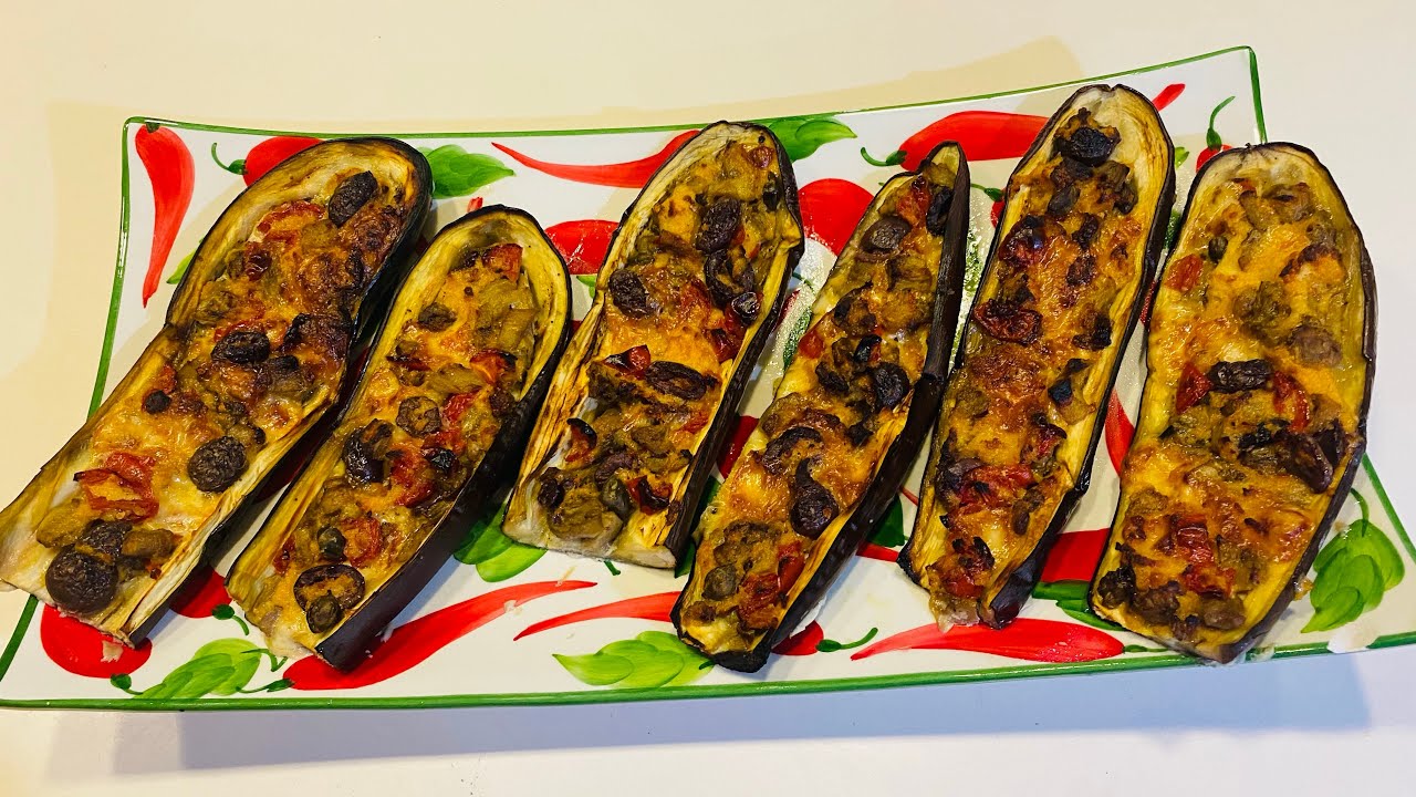 Melanzane a scarpone o a barchetta al forno alla napoletana! Deliziose gustate sia calde che Melanzane a scarpone o a barchetta al forno alla napoletana! Deliziose gustate sia calde che