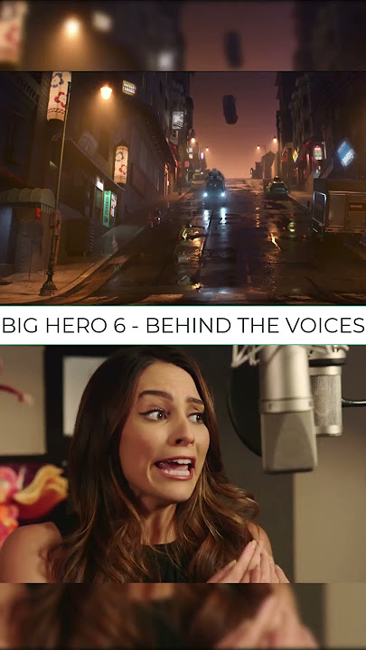 BIG HERO 6 - BEHIND THE VOICES #shorts #bigherosix #behindthevoices