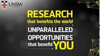 UNSW Sydney - 2025 Scientia Recruitment