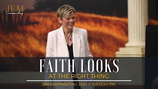 Faith Looks at the Right Thing // Pastor Nancy Dufresne // July 25, 2023