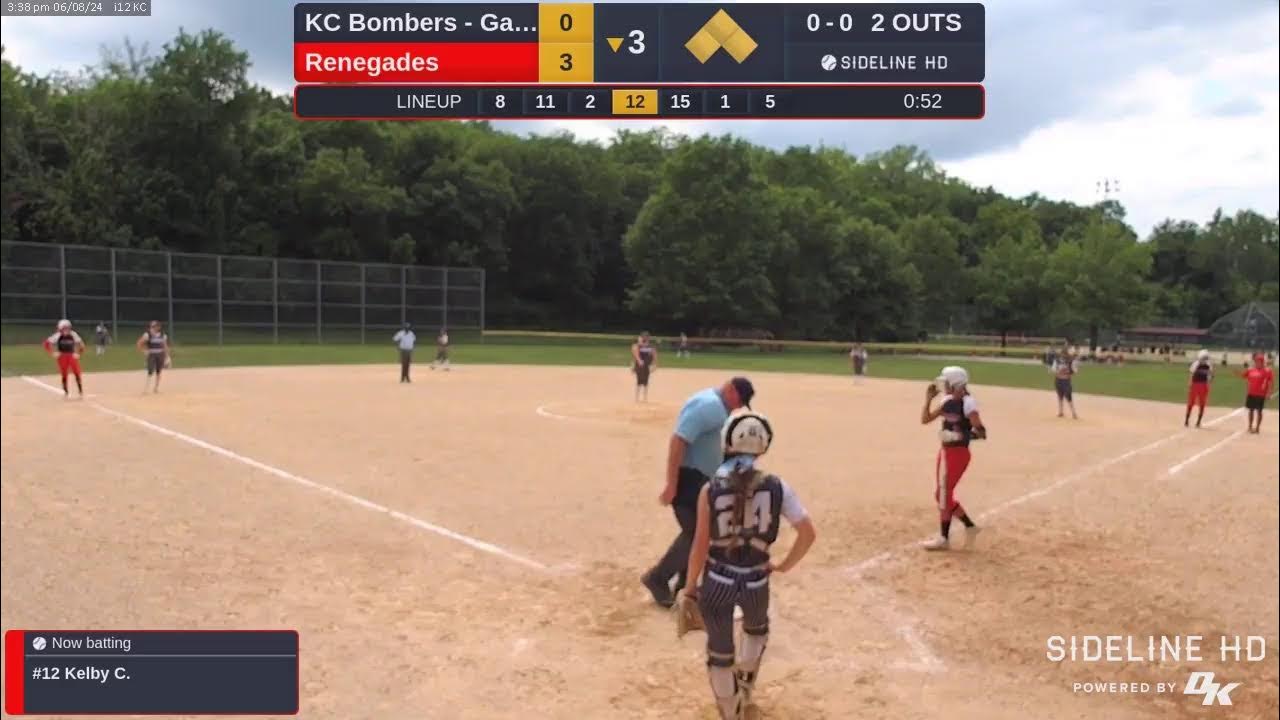 KC Bombers Garrett vs Kansas Renegades 14U Walker (2024.06.08) YouTube