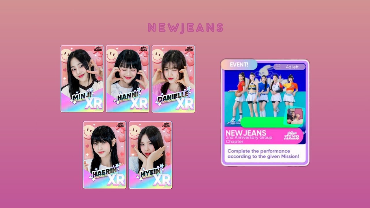 [Rhythm Hive] Pulls NewJeans 'Retro Party' Special Theme, 2nd Anniversary NewJeans & Get Up Gameplay