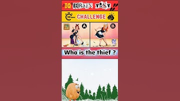 Mr. Brain Hunter | 👀 Find the Real Thief 🎭 Only geniuses get it right! #mindtricks #mindgames