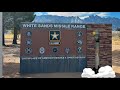 White Sands Missile Range New Mexico