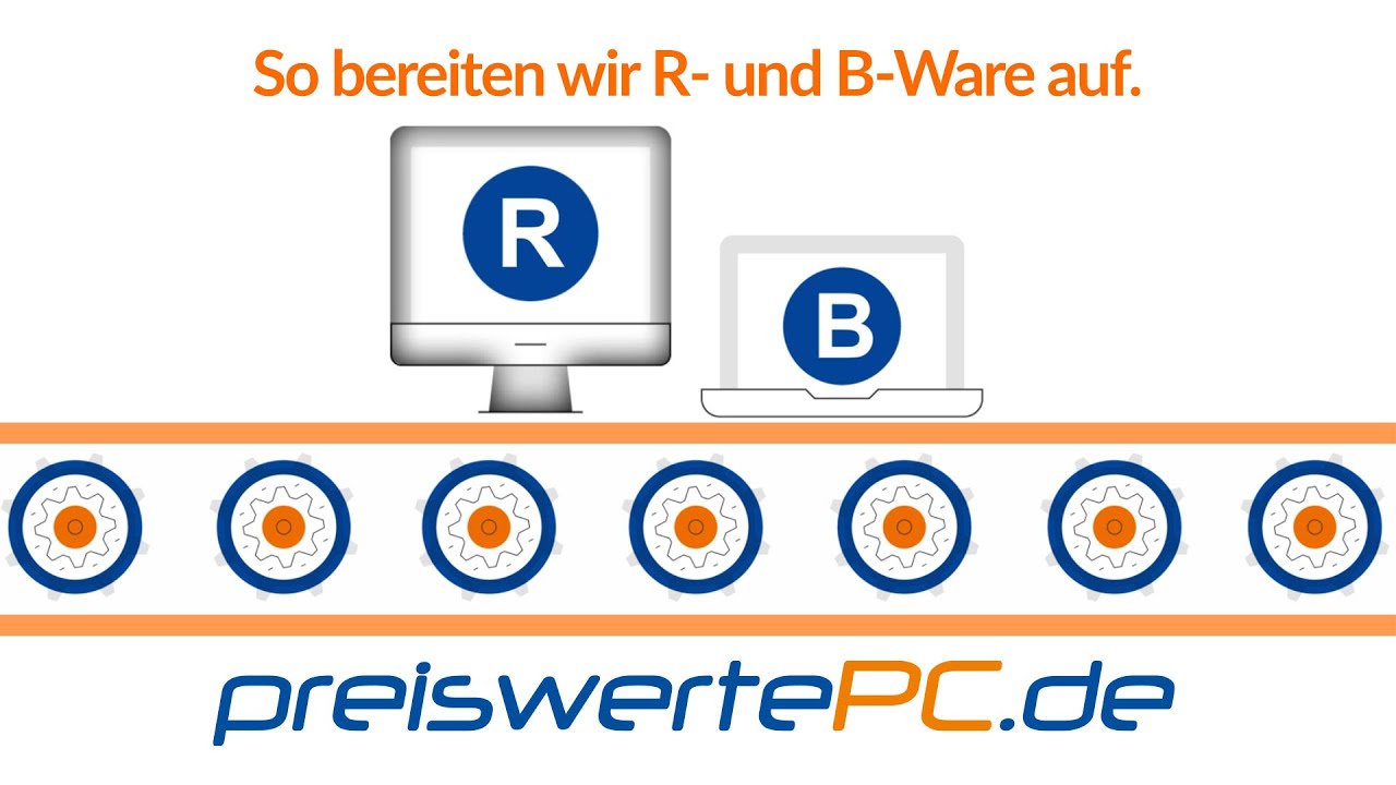 So bereiten wir R- und B-Ware auf - preiswertePC.de