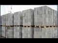 Lightweight concrete blocks semi automated production line production process step by step