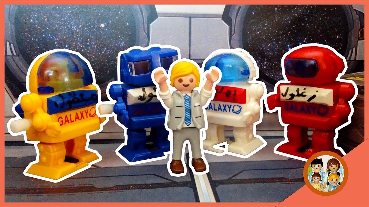 سولي والفضائيين 👽  🤖  _ يوميات عائلة احمد و زينة _ play mobil