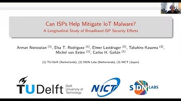 IEEE EuroS&P 2021 - Can ISPs Help Mitigate IoT Malware? A Longitudinal Study of Broadband ISP Secu..