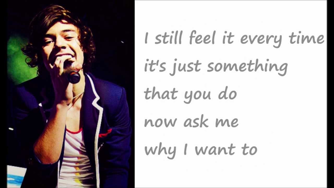 Everything About You - One Direction (lyrics onscreen) - YouTube