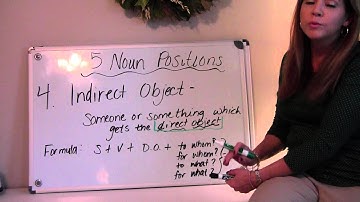 Direct Object & Indirect Object