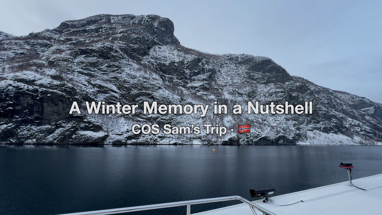 #3  A Winter Memory from Oslo to Bergen 🇳🇴 | ‘Norway in a Nutshell’ COS Sam’s Trip