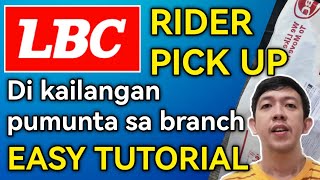 PAANO MAGPADALA SA LBC | LBC RIDER PICK UP TUTORIAL screenshot 4