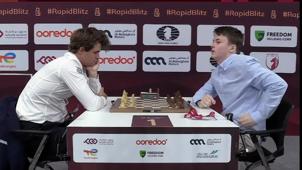 Magnus Carlsen vs. Havard Haug / FIDE World Blitz 2025 / Norwegian clash in R2  Caro-Kann Defence
