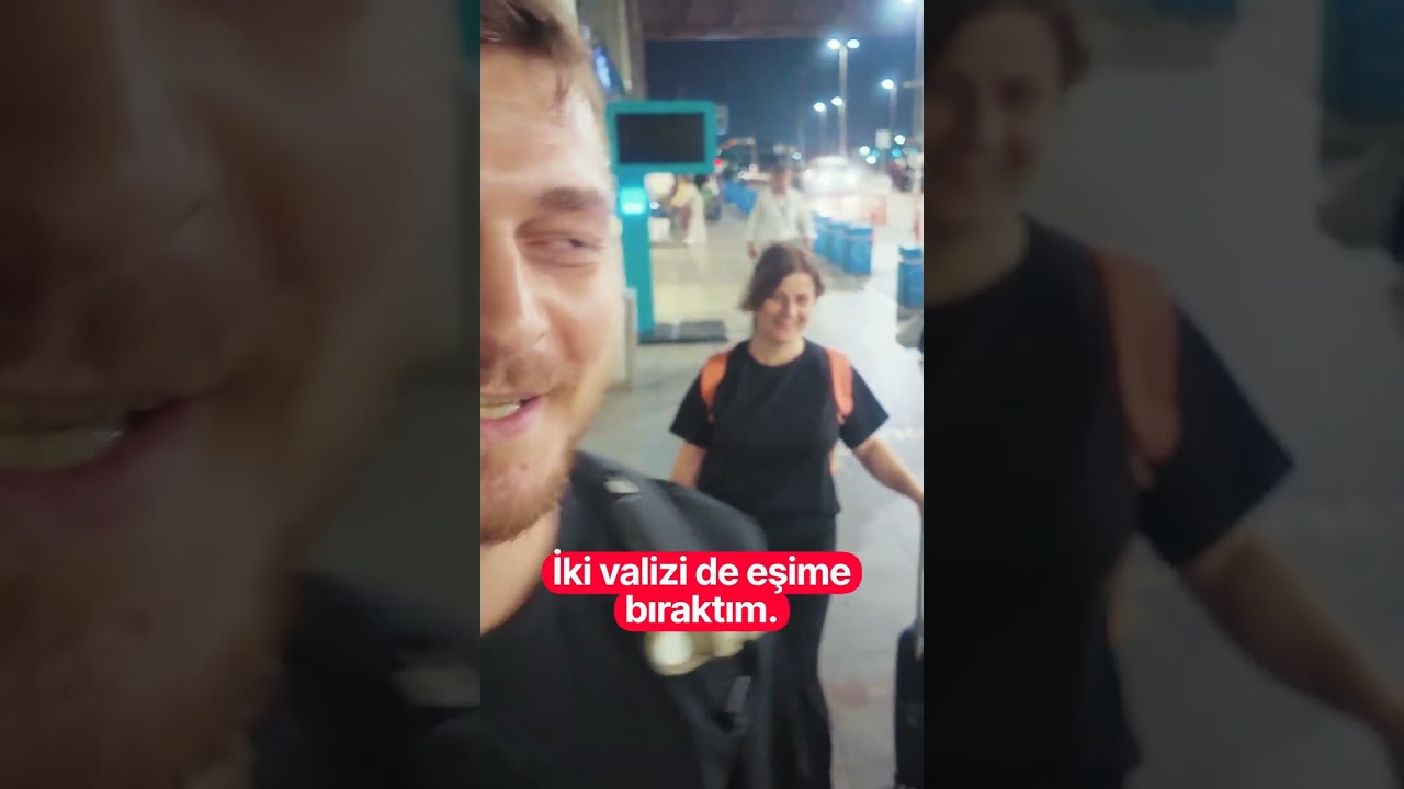 CENTİLMEN ERKEK | BAVULLARI EŞİME TAŞITTIM😂 #shorts