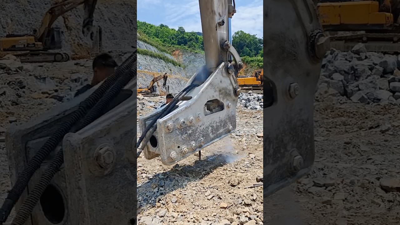 Hydraulic Breaker Cylinder Pressure Release Process!