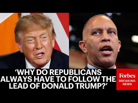 Hakeem Jeffries Urges Republicans To “Stop Burying Their Heads In The Sand” On AI