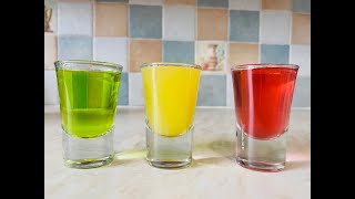 The Stoplight Shot Recipe || How to make Shots at Home || Easy Vodka Shot  Recipe || - YouTube