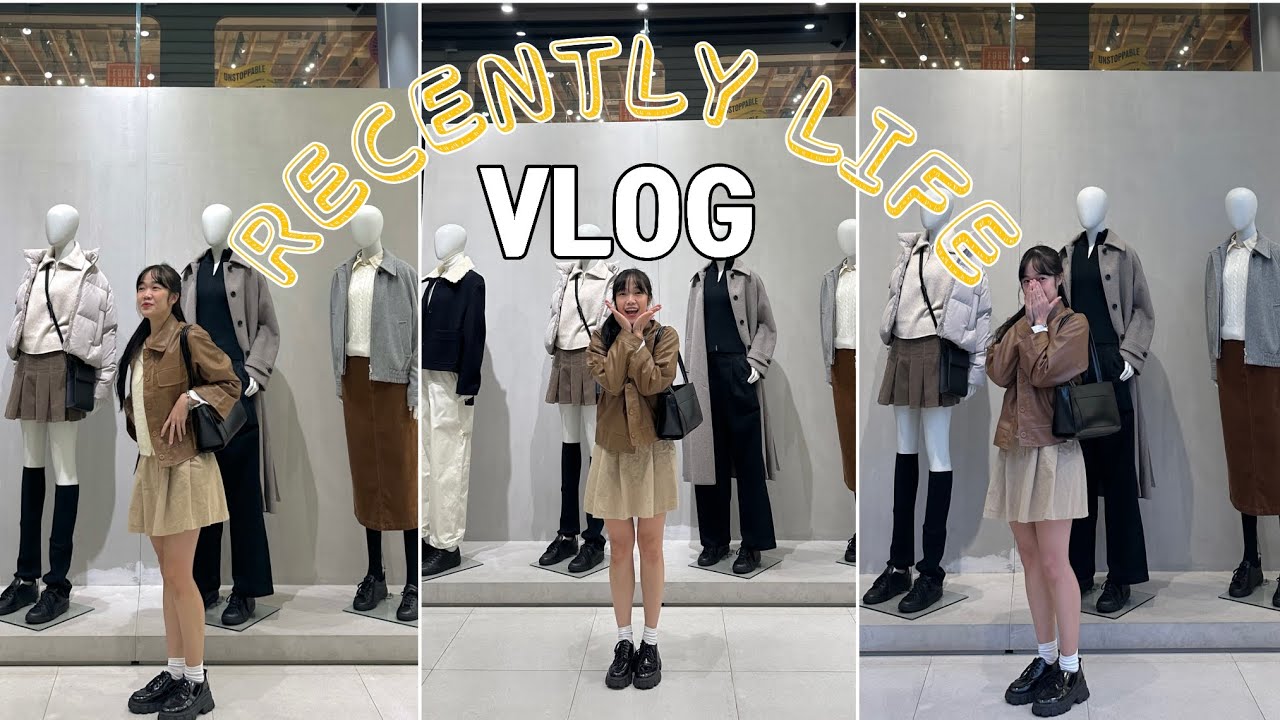 Cuối Thu Vlog| công việc mới … cuộc sống của du học sinh HQ | làm da tại Hàn Quốc