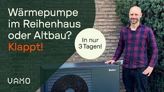 Wärmepumpe im Reihenhaus-Altbau: Maximilians ehrliche Erfahrungen mit Vamo