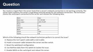 CompTIA Network+ 03-08 Wired Networking Part 8 - Troubleshooting Physical Interface Issues Wealth