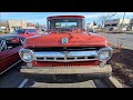 Classic 1957 Ford F600 Custom Cab Ramp Truck : POV WALKAROUND CAR 4K VIEW