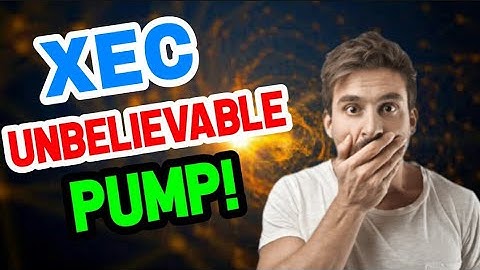 XEC unbelievable Pump! Ecash Price Prediction || Ecash News Today
