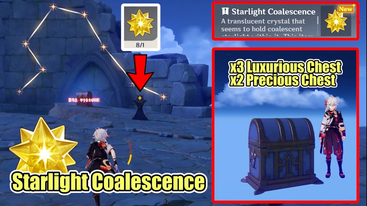Constellations Puzzle on the top of Minacious Isle | Starlight