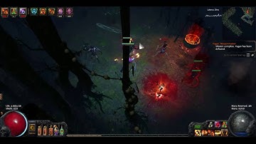 Path of Exile 2.4  MAP spider forest boss