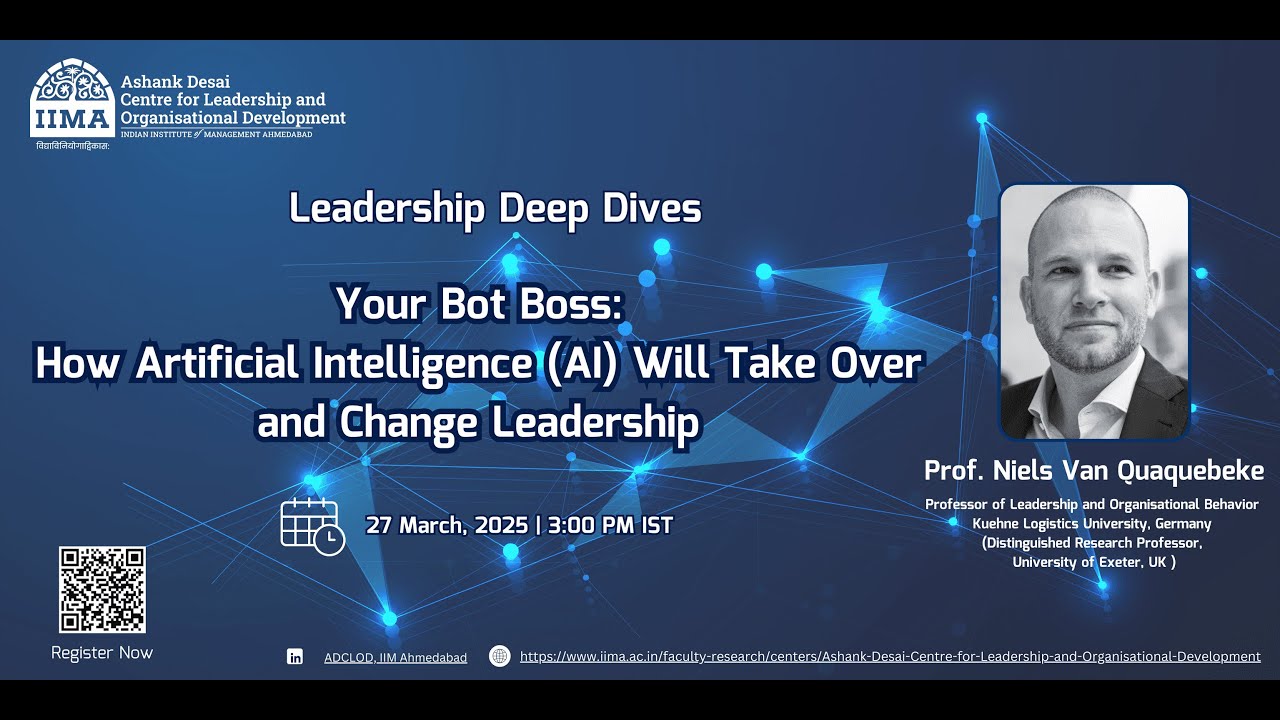 "Your Next Boss: Human or AI? The Future of Leadership Unfolds" | 27 ...