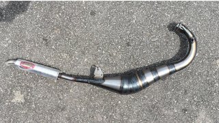 Yamaha Rxz pakai ekzos kecik@paip,bunyi try dengar sendiri.