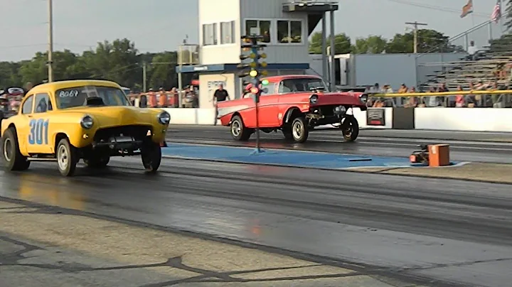 Brew City Gassers at the 2023 Glory Days Drags at Byron Dragway