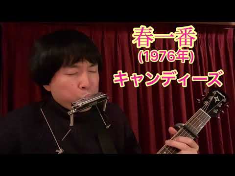 キャンディーズ - 春一番(弾き語りカバー) 中井大悟 ※原曲のリンクはこのタイトルをタップすると下方に表示されます