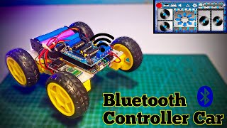 How to Make Bluetooth Control Car | Bluetooth Car 🚗