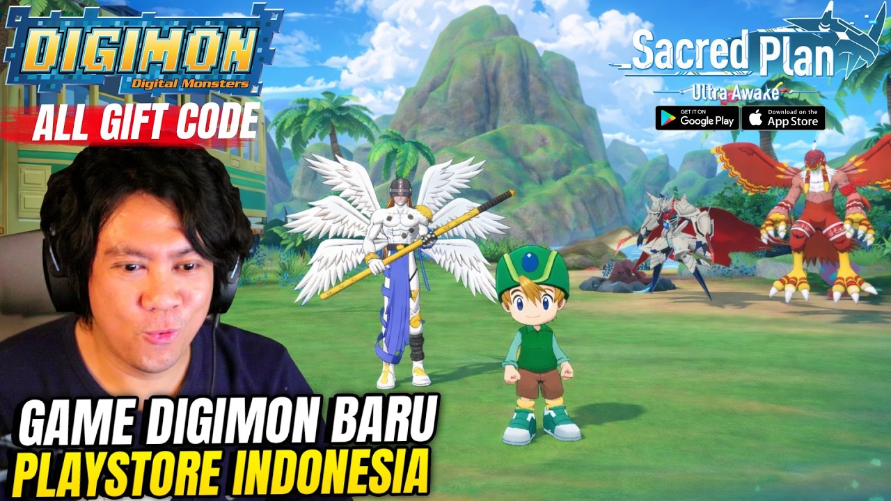 All Redeem Code! Game Digimon Baru Rilis di PLaystore - Sacred Plan: Ultra Awake