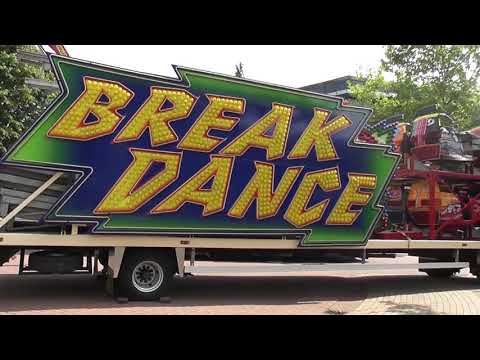 Opbouw Kermis Nederweert 2017 HD Donderdag 24 Augustus