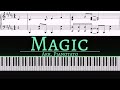 Magic - One Direction | Piano cover by Pianotato