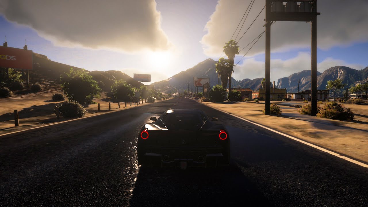NaturalVision REMASTERED. GTA 5 CARS GAMEPLAY - YouTube