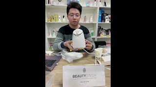 Facial mask machine function explanation video