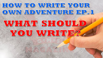 RPG ADVENTURE DESIGN | How to write RPG adventures for beginners. Episode 1: What should you write?